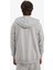 Comfort Fit Kapüşonlu İçi Yumuşak Tüylü Basic Düz Kalın Fermuarlı Sweatshirt D7599AX25SP 8