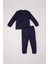 Erkek Bebek Pijama Takımı Uzay Baskılı Uzun Kollu Üst Beli Lastikli Uzun Alt D9068A525SP 6