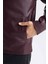 Su İtici Slim Fit Dar Kesim Dik Yaka Fermuarlı Suni Deri Mont D8525AX25SP 8
