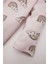 Kız Bebek Pijama Takımı Gökkuşağı Baskılı Uzun Kollu Üst Beli Lastikli Uzun Alt D9075A525SP 6