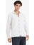 %100 Pamuk Regular Fit Basic Düz Uzun Kollu Gömlek D7079AX25SP 3