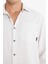 %100 Pamuk Regular Fit Basic Düz Uzun Kollu Gömlek D7079AX25SP 5