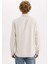 %100 Pamuk Regular Fit Basic Düz Uzun Kollu Gömlek D7079AX25SP 7