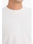%100 Pamuk Boxy Fit Bisiklet Yaka Basic Düz Kısa Kollu Tişört D7481AX25SP 6
