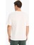%100 Pamuk Boxy Fit Bisiklet Yaka Basic Düz Kısa Kollu Tişört D7481AX25SP 7