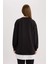 Regular Fit Bisiklet Yaka Basic Düz Sweatshirt Tunik A9529AX25SP 6