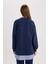 Regular Fit Bisiklet Yaka Basic Düz Sweatshirt Tunik A9529AX25SP 6