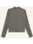Slim Fit Dar Kesim Yarım Balıkçı Yaka Kazayağı Bürümcük Uzun Kollu Tişört D9498AX24WN 9