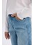 Kız Çocuk Wide Leg Geniş Paça Jean Pantolon D9157A825SP 6