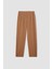 Pantolon Straight Fit Lastikli Bel Piliseli Basic Düz D4405AX24WN 6