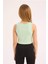 Kız Çocuk Bisiklet Yaka Basic Düz Atlet D9097A825HS 6