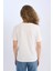 Regular Fit Bisiklet Yaka Basic Düz Kısa Kollu Beyaz Tişört D9592AX25SM 6