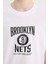 Erkek Çocuk NBA Brooklyn Nets Bisiklet Yaka Sırt Baskılı Kısa Kollu Tişört D9550A825SM 8