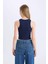 Fitted Halter Yaka Fitilli Kaşkorse Atlet U0357AZ25SM 6