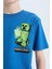Erkek Çocuk Minecraft Kısa Kollu Tişört D9561A825SM 6