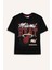 Erkek Çocuk NBA Miami Heat Bisiklet Yaka Kısa Kollu Tişört D9546A825SM 9