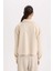Crop Çıtçıtlı Cepli Süet Gömlek Ceket B2983AX24WN 6