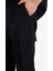 %100 Pamuk Wide Leg Bol Rahat Kesim Kargo Cepli Keten Görünümlü Yazlık Pantolon B9407AX25SP 6