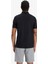 Fit Esnek Kumaş Standart Fit Polo Yaka Sporcu Kısa Kollu Siyah Tişört D9244AX25SP 6