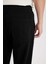 %100 Pamuk Jogger Gabardin Pantolon Beli Regular Fit Bağcıklı Lastikli Paça D5927AX24AU 6