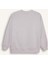 Oversize Geniş Kalıp Bisiklet Yaka Baskılı Kalın Sweatshirt D9803AX24WN 8