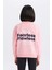 Kız Çocuk Relax Fit Bisiklet Yaka Sırt Baskılı Sweatshirt D9774A825SP 6