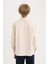 Erkek Çocuk Oversize Geniş Kalıp Polo Yaka Paraşüt Uzun Kollu Gömlek D9848A825SM 6