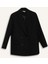 Oversize Geniş Kalıp Blazer Ceket Kruvaze Yaka Düğmeli Basic Düz Blazer Ceket C2575AX24AU 7