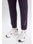 Fit Sporcu Jogger Eşofman Altı Standart Fit Basic Düz Cepli Beli Paçası Lastikli D3742AX24WN 6