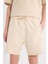 Slim Fit Dar Kesim Dar Paça Basic Düz Şort B8674AX25SP 6