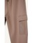 Fit Sporcu Jogger Eşofman Altı Standart Fit Üç Cepli Beli Bağcıklı Lastikli Paça D3741AX24WN 7