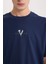 %100 Pamuk Vikings Valhalla Boxy Fit Bisiklet Yaka Sırt Baskılı Kısa Kollu Tişört E0331AX25SP 6