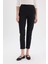 Sigaret Saten Kumaş Pantolon Normal Bel Basic Düz Beli Lastikli Düz Paça J8743AZ25SM 1