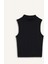 Slim Fit Dar Kesim Yarım Balıkçı Yaka Fitilli Kaşkorse Atlet C7703AX25SP 7