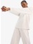 fit Oversize Geniş Kalıp Yarım Fermuarlı Modal Sporcu SWEATSHIRT D7126AX25SP 8