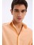 Regular Fit Polo Yaka Keten Karışımlı Yazlık Uzun Kollu Gömlek E0555AX25SM 8