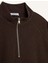 Oversize Geniş Kalıp Basic Düz Kanguru Cepli Fermuarlı Polo Yaka Sweatshirt E0741AX24WN 9