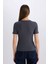 Slim Fit Dar Kesim Bisiklet Yaka Fitilli Kaşkorse Basic Düz Kısa Kollu Tişört C0097AX25SP 6