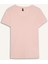 Slim Fit Dar Kesim V Yaka Basic Düz Ribana Kısa Kollu Tişört I1080AZ25SP 6