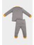 Erkek Bebek Pijama Takımı Araç Baskılı Uzun Kollu Üst Beli Lastikli Uzun Alt E0752A525SP 6