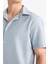 %100 Pamuk Regular Fit Polo Yaka Yazlık Kısa Kollu Gömlek D8613AX25SM 6