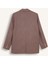 Sorbe x DeFacto Regular Fit Ceket Yaka Desenli Düğmeli Blazer Ceket D9883Ax24AU 10