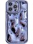 Iphone 15 Pro Max Case Anti-Cratch Electrolated Meteorit Dokusu Tpu Telefon Kapak Mavisi (Yurt Dışından) 1