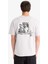 %100 Pamuk Marvel Avengers Boxy Fit Bisiklet Yaka Sırt Baskılı Kısa Kollu Tişört E0718AX25SM 6