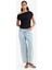 Slim Fit Dar Kesim Tek Omuzlu Kısa Kollu Tişört F8202AX25AU 2