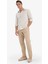 %100 Pamuk Yazlık Jogger Pantolon Regular Fit Normal Kesim Keten Görünümlü Düz Paça Cepli B4138AX25SP 6
