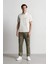 Jogger Gabardin Pantolon Beli Lastikli Kargo Cepli Lastikli Paça E1037AX24WN 2