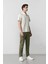 Jogger Gabardin Pantolon Beli Lastikli Kargo Cepli Lastikli Paça E1037AX24WN 4
