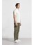 Jogger Gabardin Pantolon Beli Lastikli Kargo Cepli Lastikli Paça E1037AX24WN 5