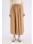 A Kesim Beli Fermuarlı Basic Düz Poplin Kumaş Maxi Etek E0464AX24AU 1